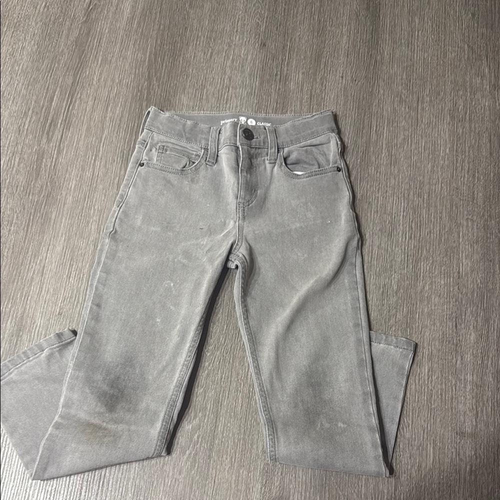 Classic Gray Casual Jeans